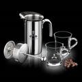 26 Oz. French Coffee Press w/ 2 Giovanni Mugs